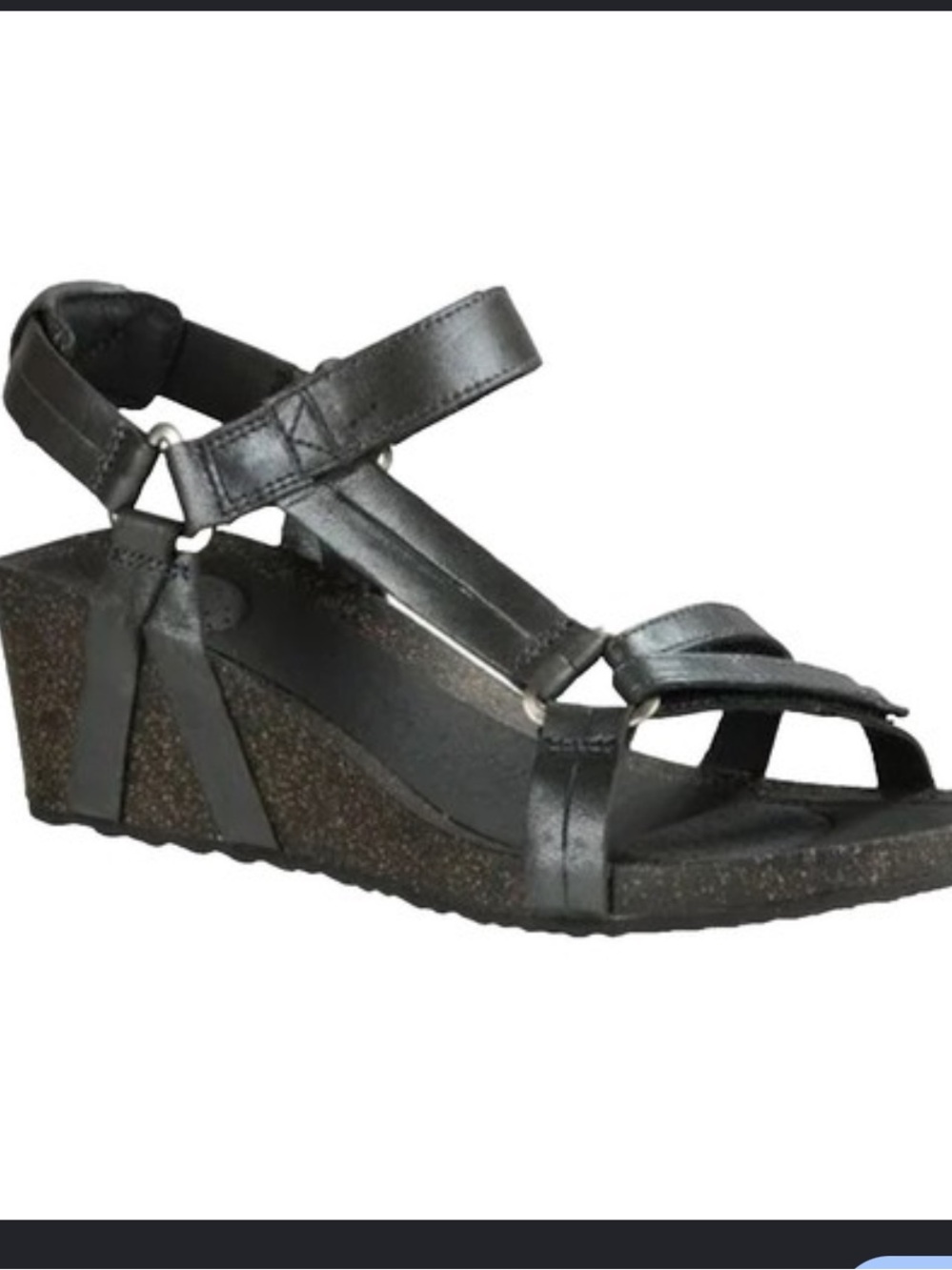 Teva Women's Ysidro Universal Wedge Sandal Black Size 9